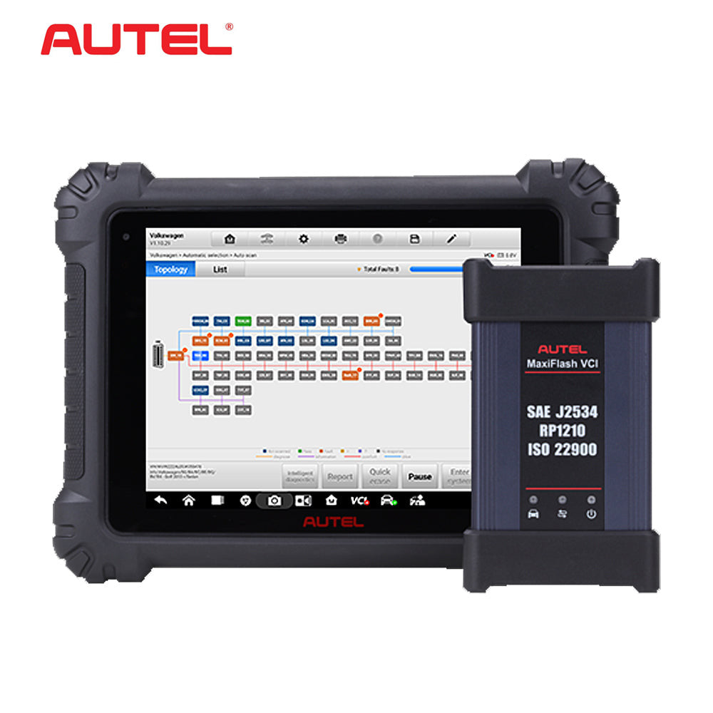 Autel MaxiSys MS909 Diagnostic Tablet with FREE MaxiVideo MV480 Dual-Camera Digital Videoscope