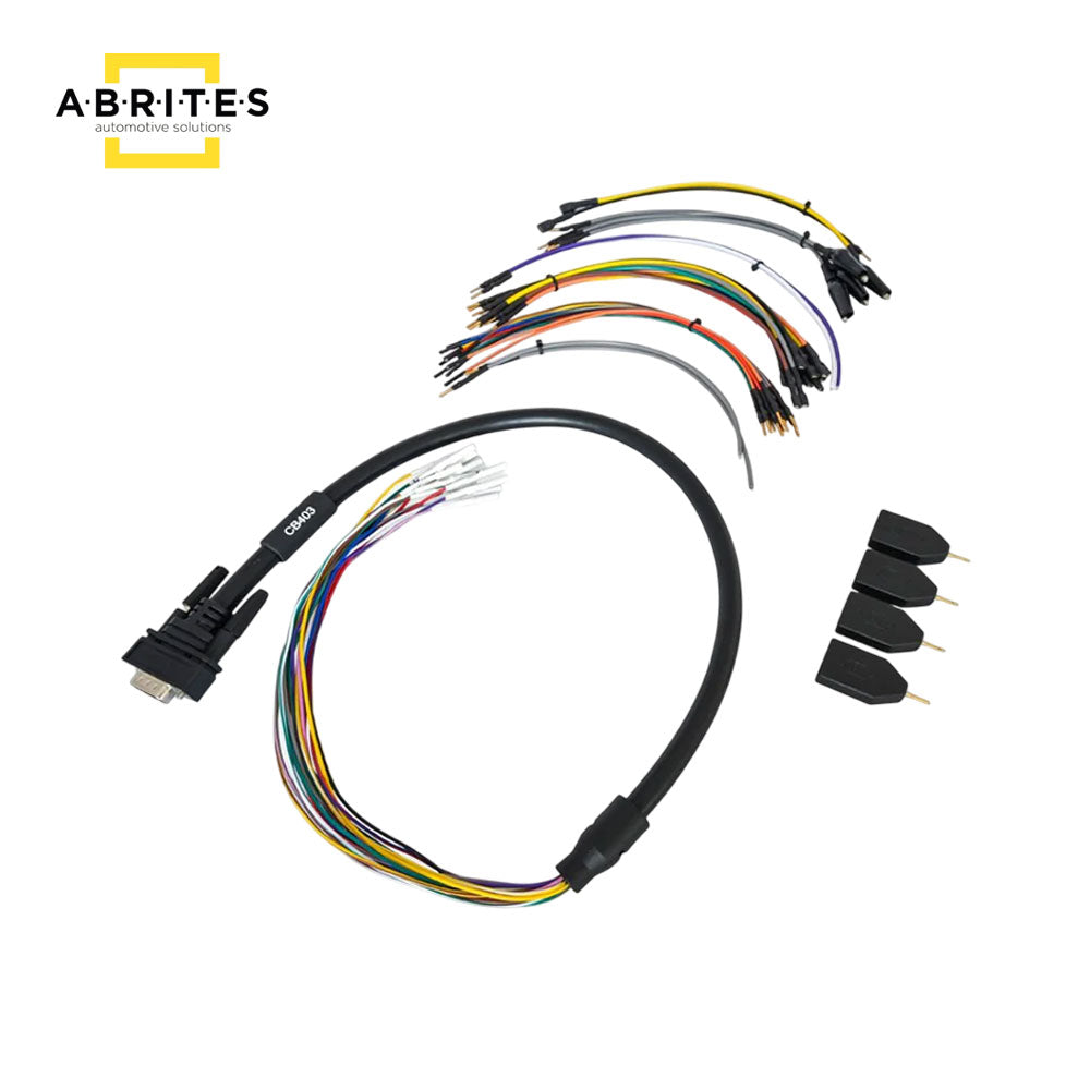 ABRITES - CB403 - DS-BOX Extended Cable Set for Direct Connection with Various Automotive/Truck Modules on Bench Work