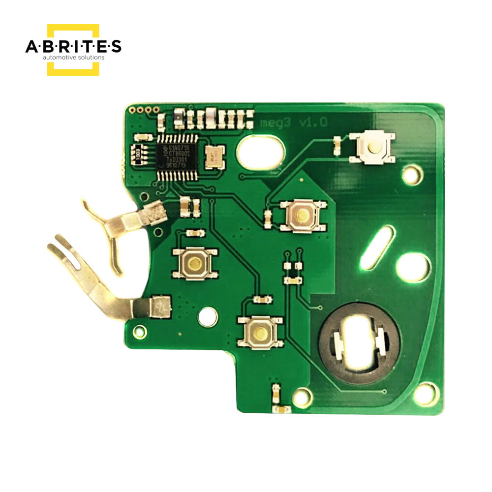 ABRITES - TA27 - PCB for Renault Megane / Laguna 3 - 4 Button