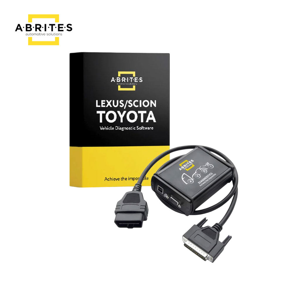 ABRITES Full Hardware and Software Package to Program Keys and Transponders of Toyota / Lexus / Scion