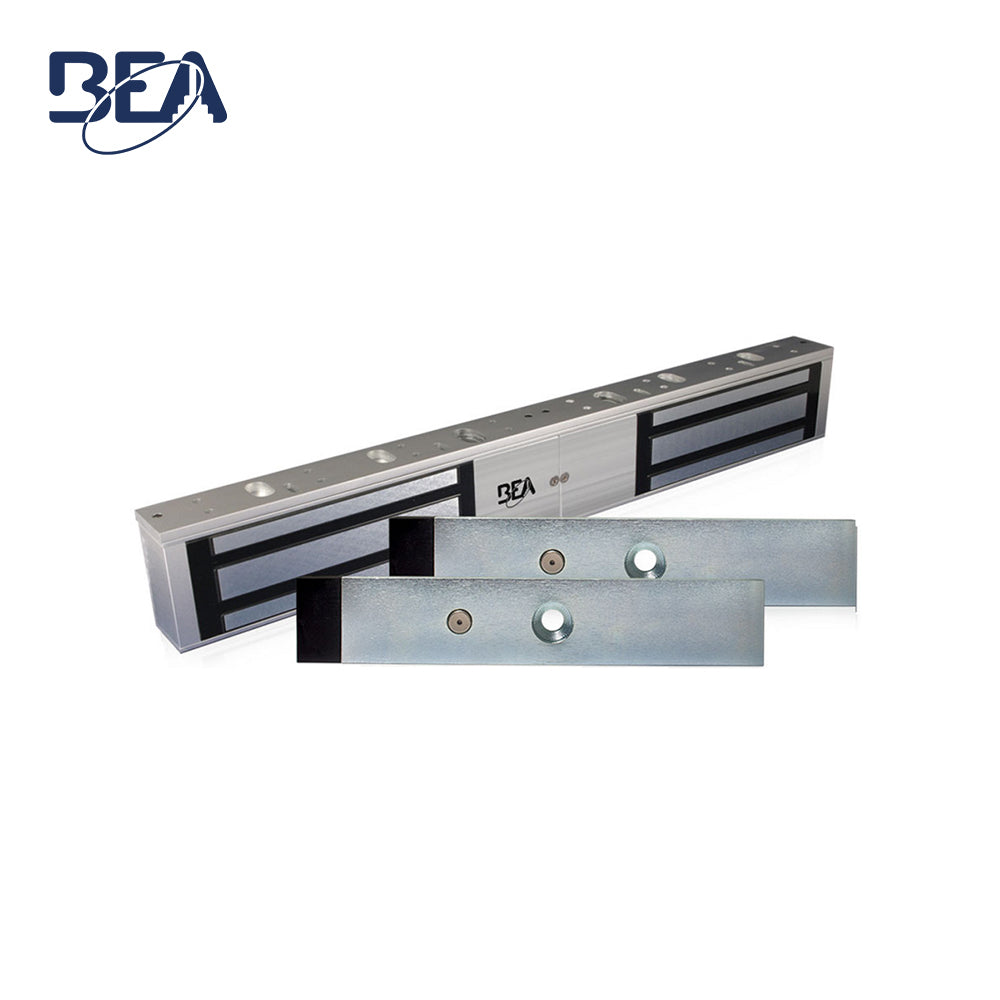 BEA - 10MAGLOCK6ULDS - Double Electromagnetic Surface Mount Lock with Adjustable Relock Time Delay System and Door Status Sensor, 600 LB