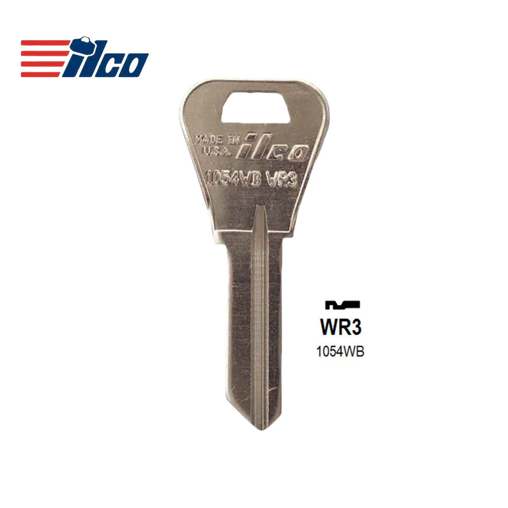 ILCO 1054WB 5-Pin Weiser Key Blank - WR3