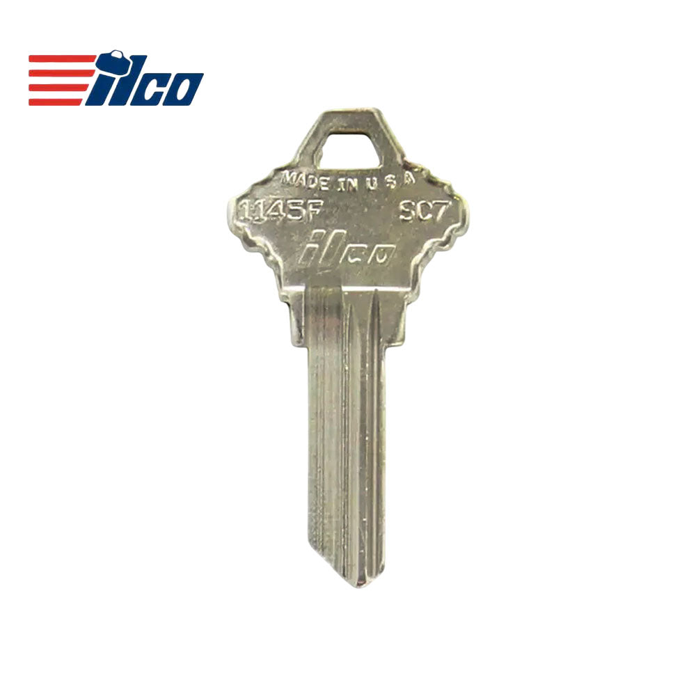 ILCO 1145F 5-Pin Schlage Key Blank - SC7