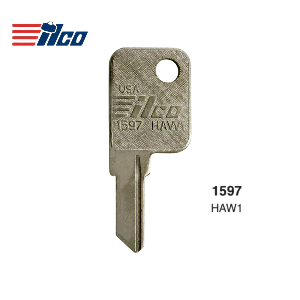 ILCO 1597 Haworth Cabinet Key Blank - HAW1