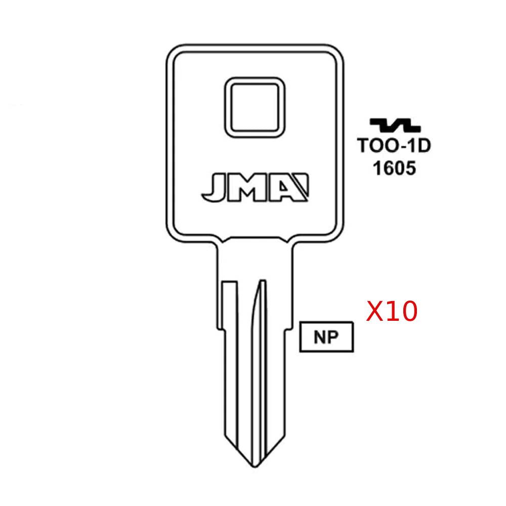 JMA for Sears Craftsman Cabinet Key / 1605 (Packs of 10)