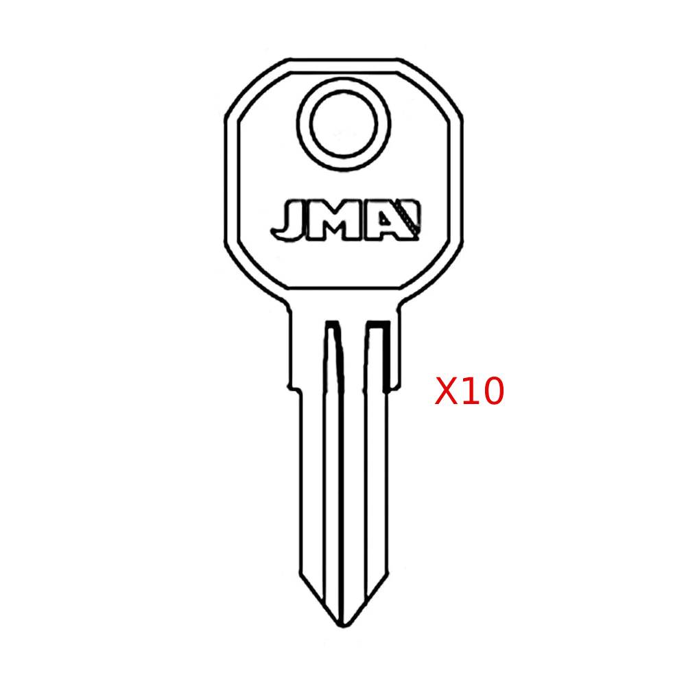 Gascap Key Blank - 1611 GAS / GAS-4 (Packs of 10)