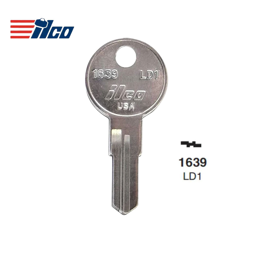 ILCO 1639 Larson Key Blank - LD1
