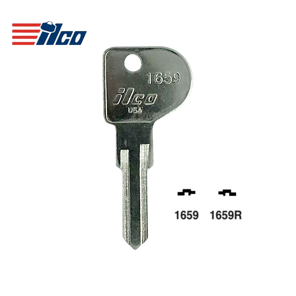ILCO 4-Pin Canada Post Key Blank - 1659