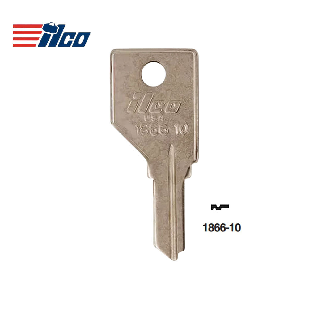 1866-10 Pundra Commercial & Residencial Key Blank - PUN-1D / 1866-10