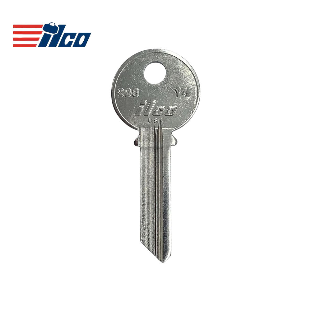 ILCO 998-Y4 6-Pin Yale Key Blank