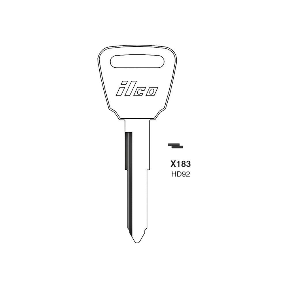 Acura Key Blank - HOND-40D / HD92