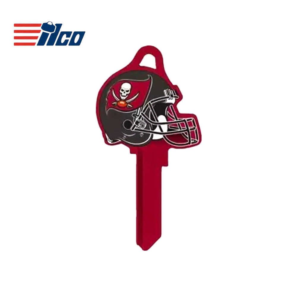 ILCO - NFL-KW1 TeamKeys - Helmet Edition Key Blank - Tampa Bay Buccaneers