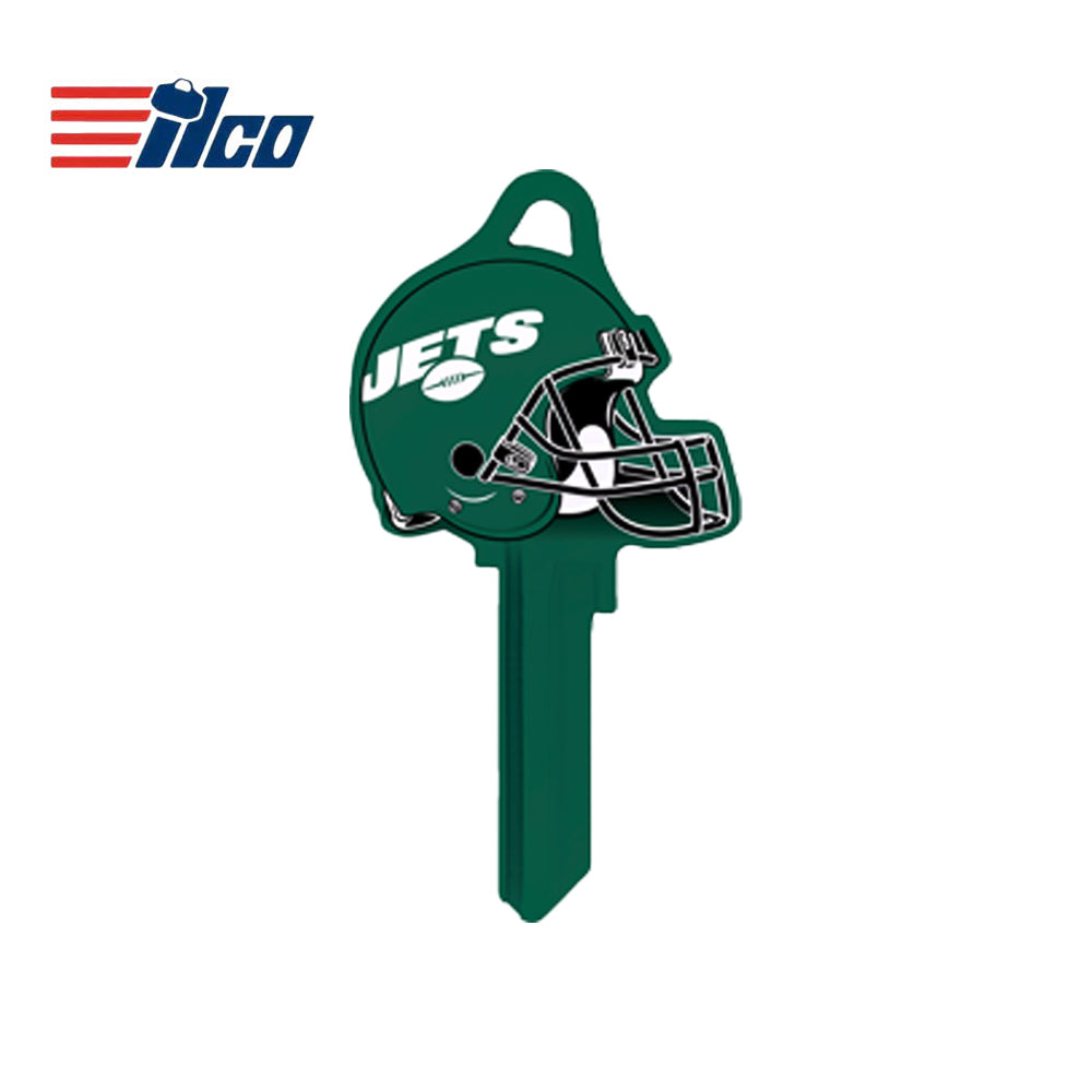 ILCO - NFL-KW1 TeamKeys - Helmet Edition Key Blank - New York Jets