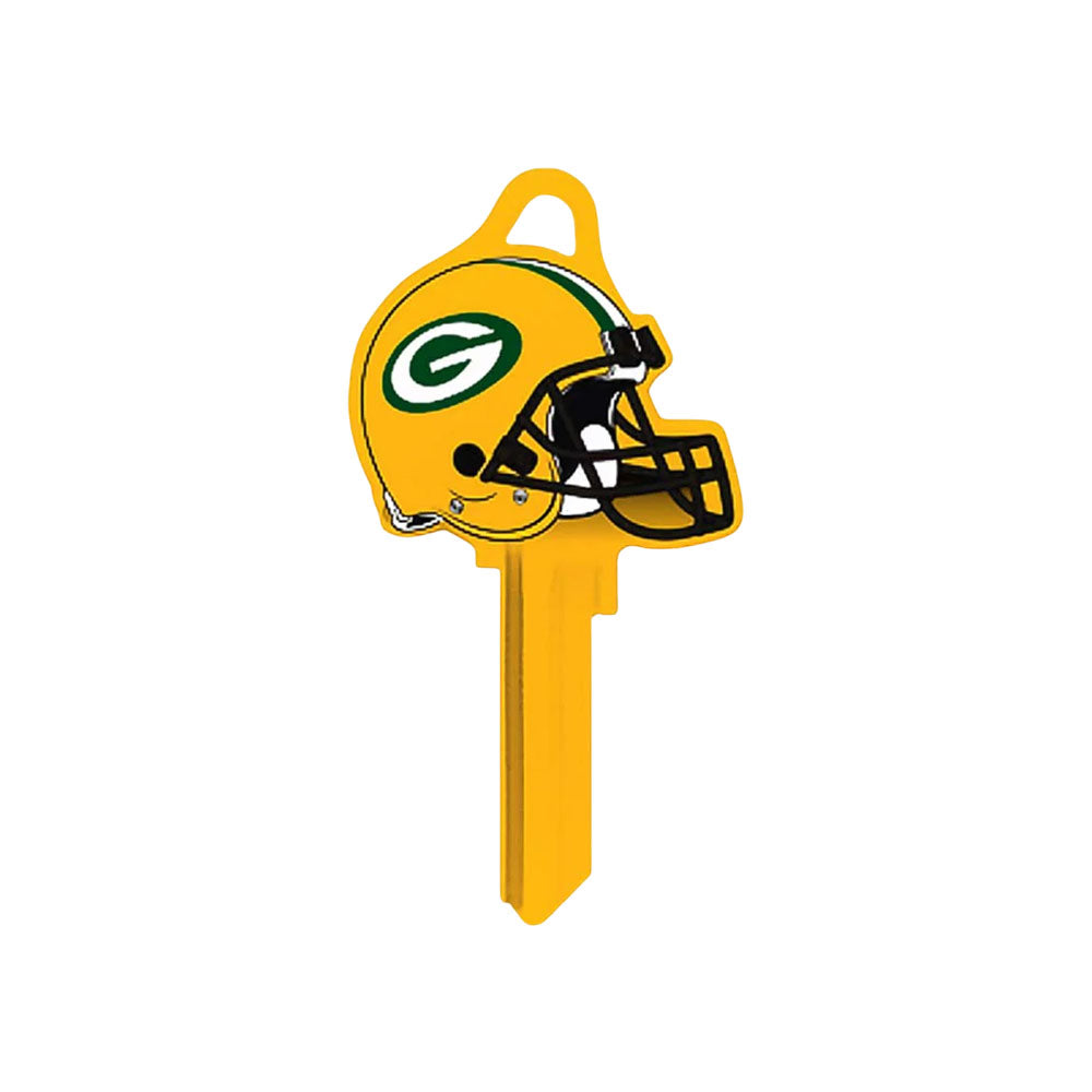 ILCO - NFL-KW1 TeamKeys - Helmet Edition Key Blank - Green Bay Packers