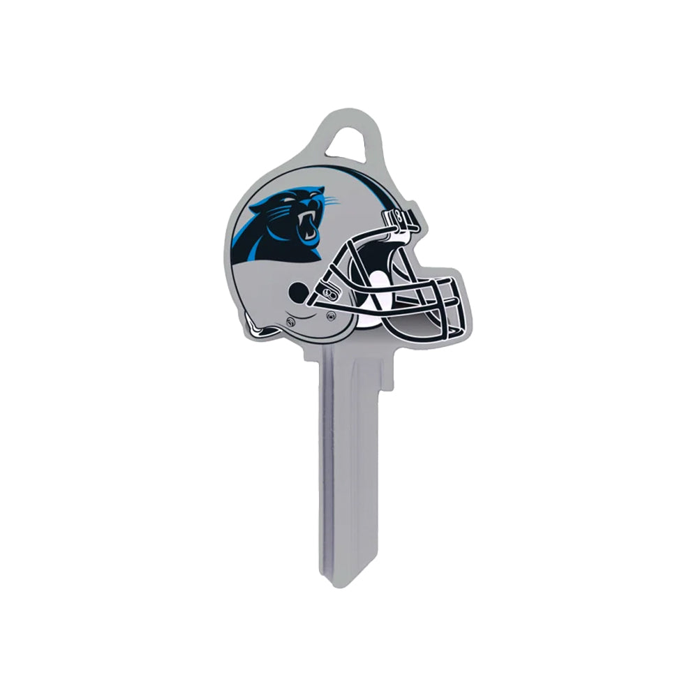 ILCO - NFL-KW1 TeamKeys - Helmet Edition Key Blank - Carolina Panthers