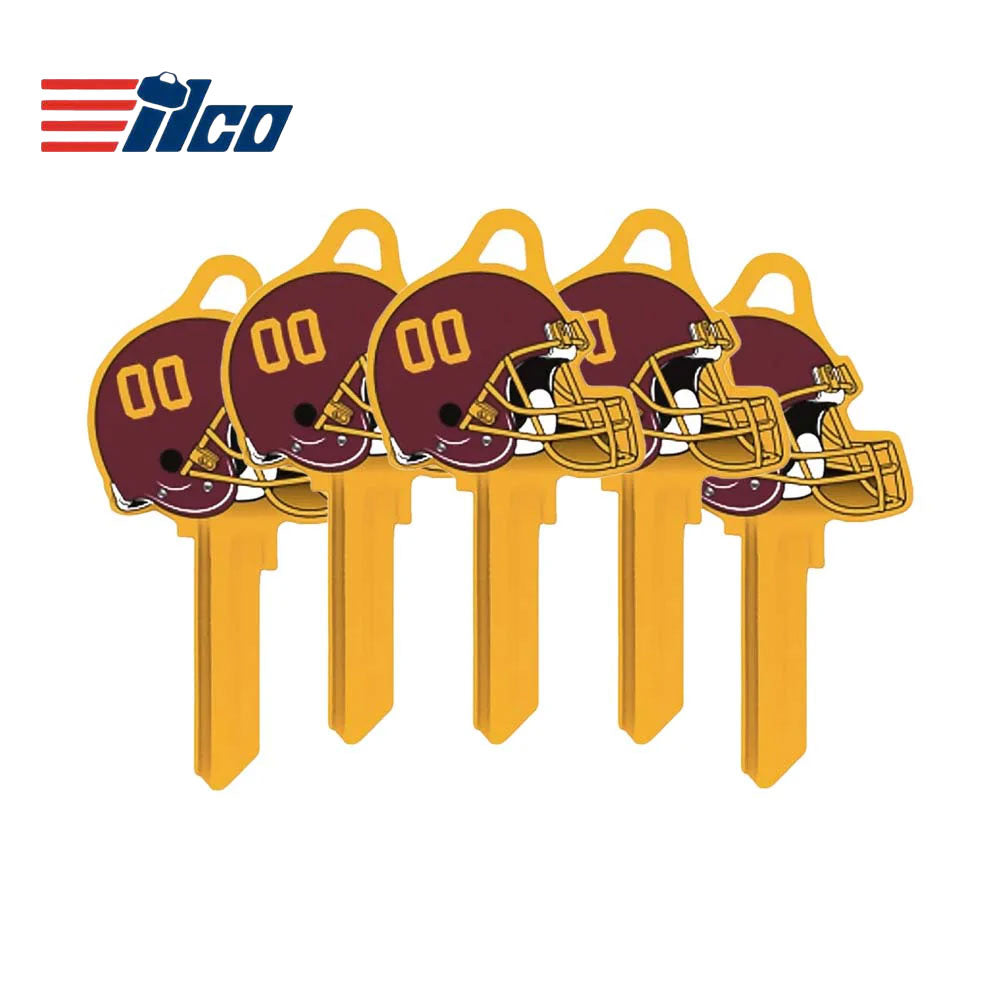ILCO - NFL-KW1 TeamKeys - Helmet Edition Key Blank - Washington Football Team (5 Pack)
