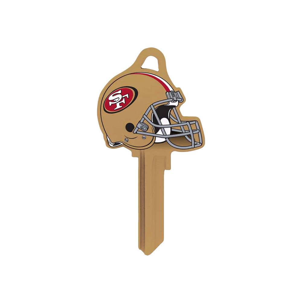 ILCO - NFL-SC1 TeamKeys - Helmet Edition Key Blank - San Francisco 49ers