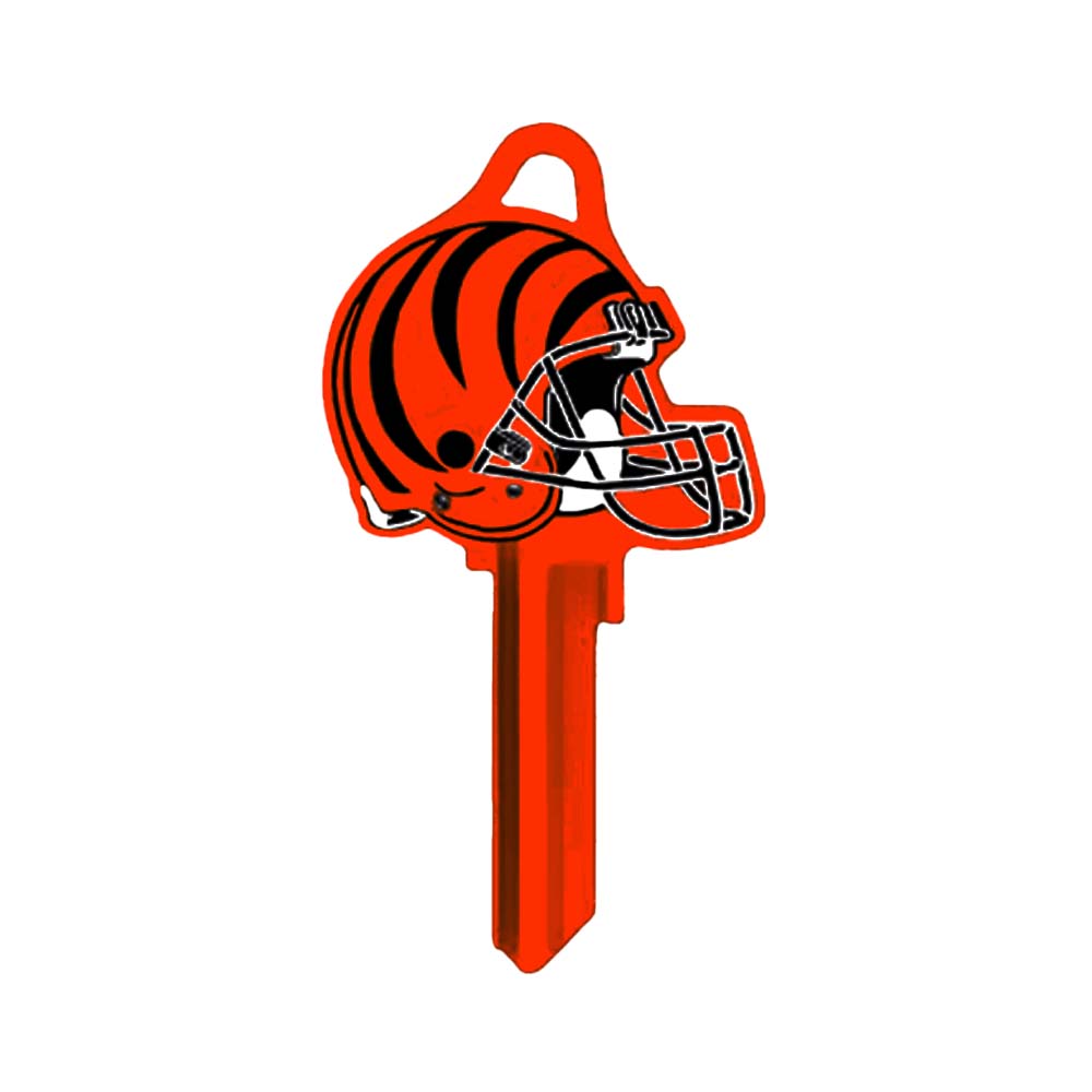 ILCO - NFL-SC1 TeamKeys - Helmet Edition Key Blank - Cincinnati Bengals