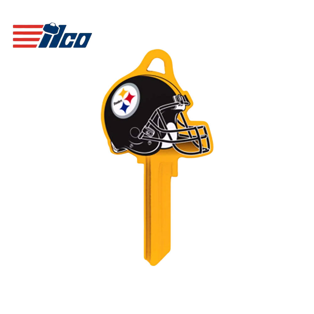 ILCO - NFL-SC1 TeamKeys - Helmet Edition Key Blank - Pittsburgh Steelers