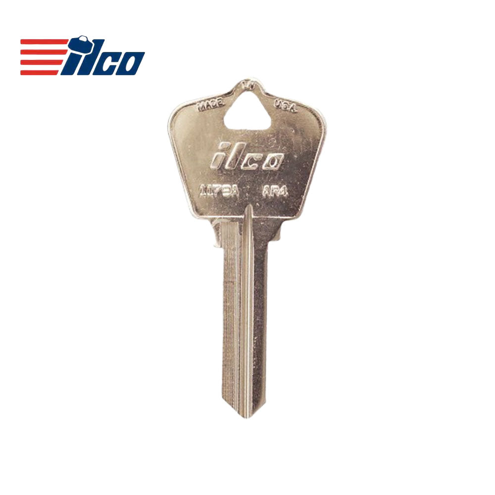 ILCO AR4-BR 6-Pin Arrow Key Blank - Brass