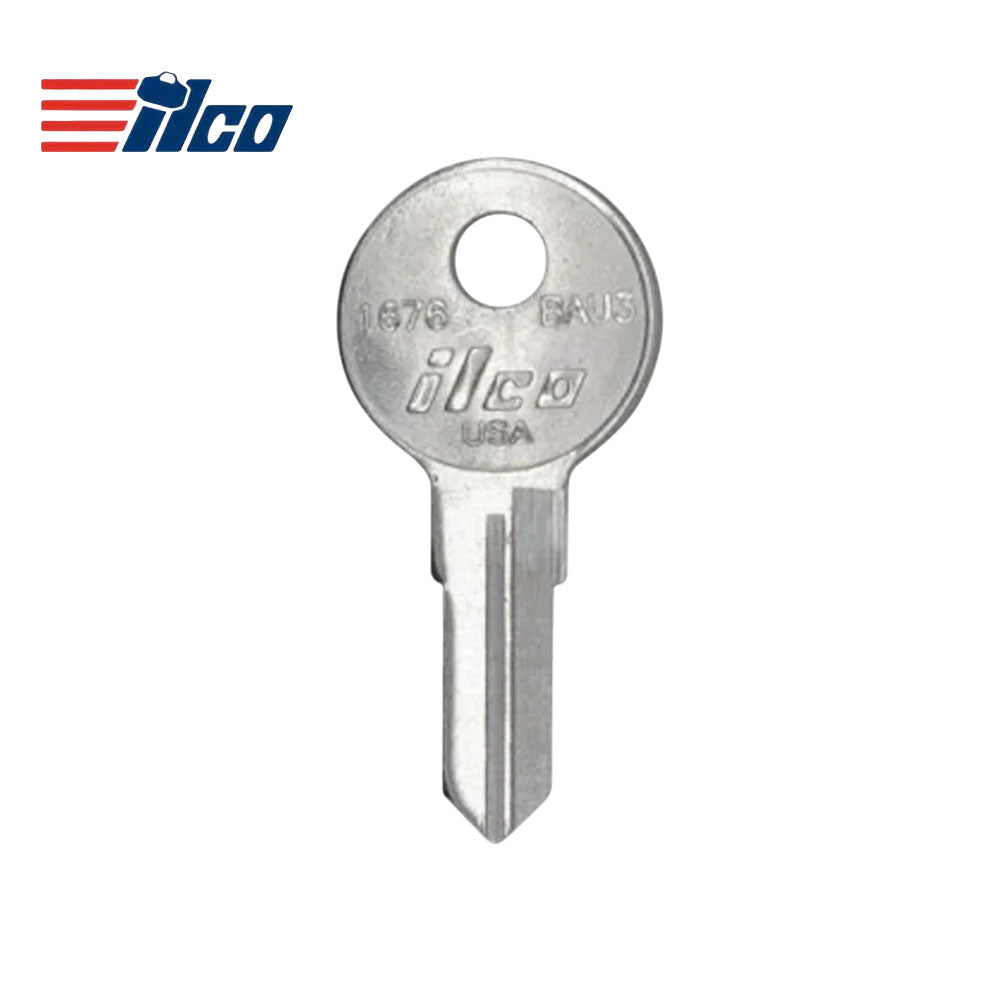 1676 BAU3 BAUER Commercial & Residencial Key Blank - BUE-3 / BAU3