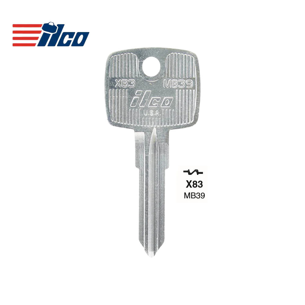 Mercedes Benz Key Blank - X83 / MB39