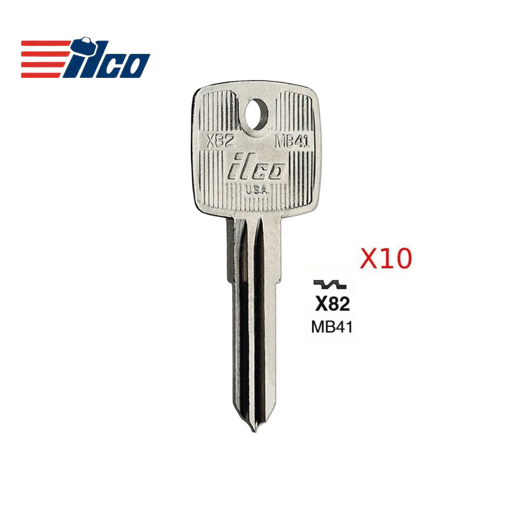 Mercedes Benz Key Blank - ME-HU / MB41 (Packs of 10)