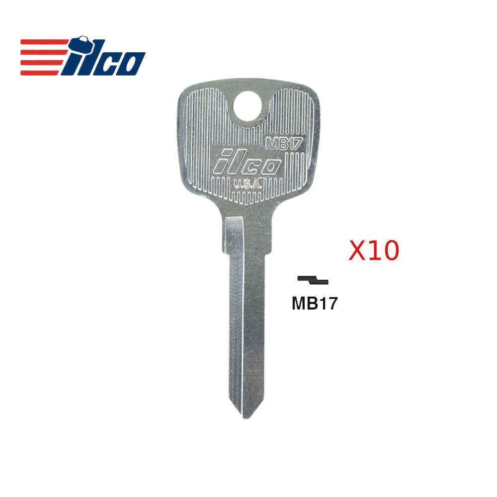 Dodge Mercedes Benz Sprinter Key Blank - ME-HM / MB17 (Packs of 10)