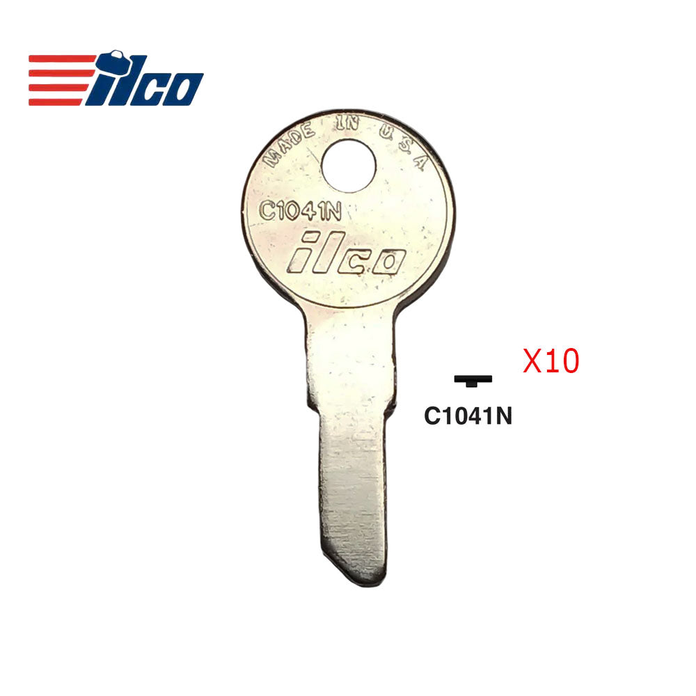 C1041N Chicago Commercial & Residencial Key Blank - CHI-19D / C1041N (Packs of 10)