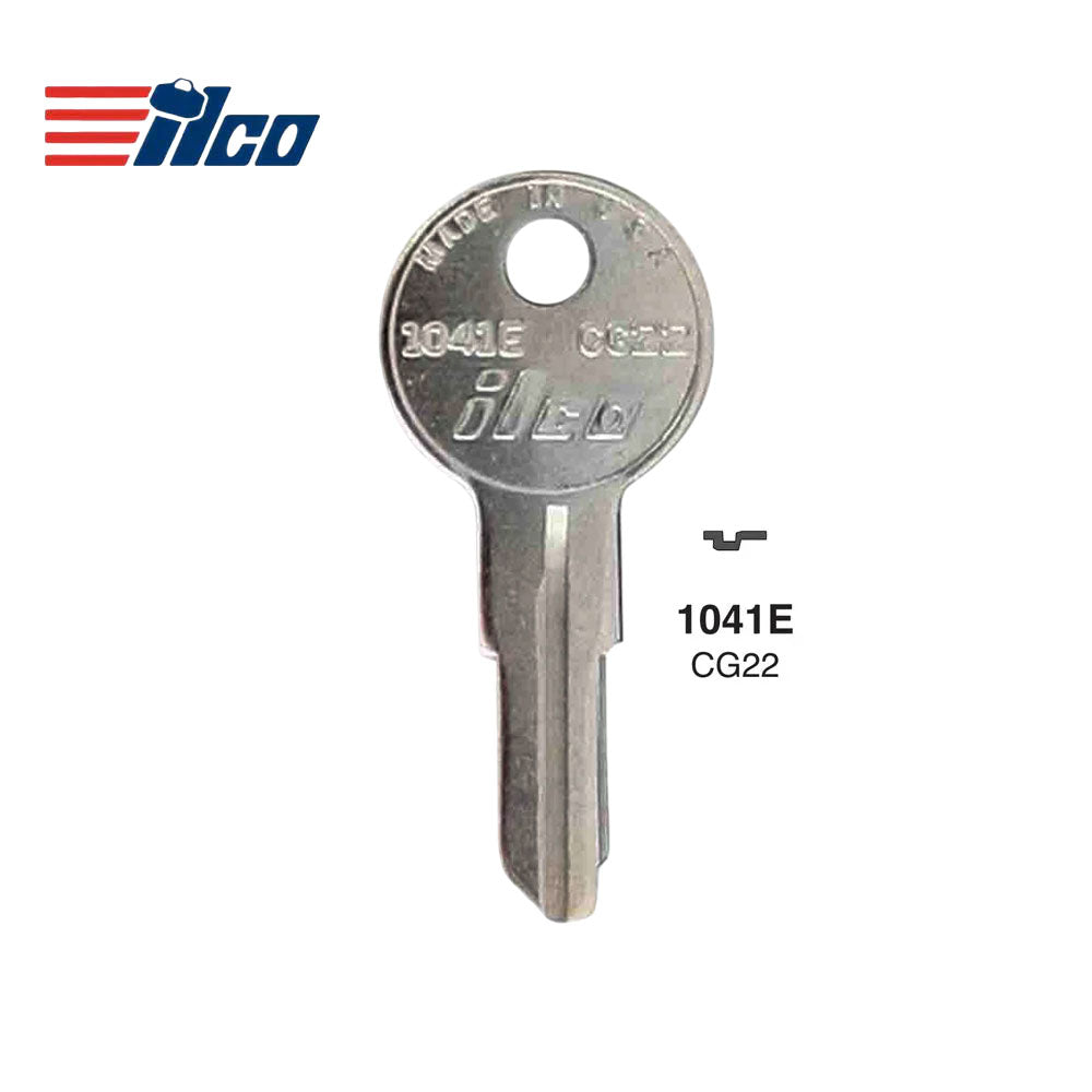1041E Chicago Commercial & Residencial Key Blank - CHI-14 / CG22