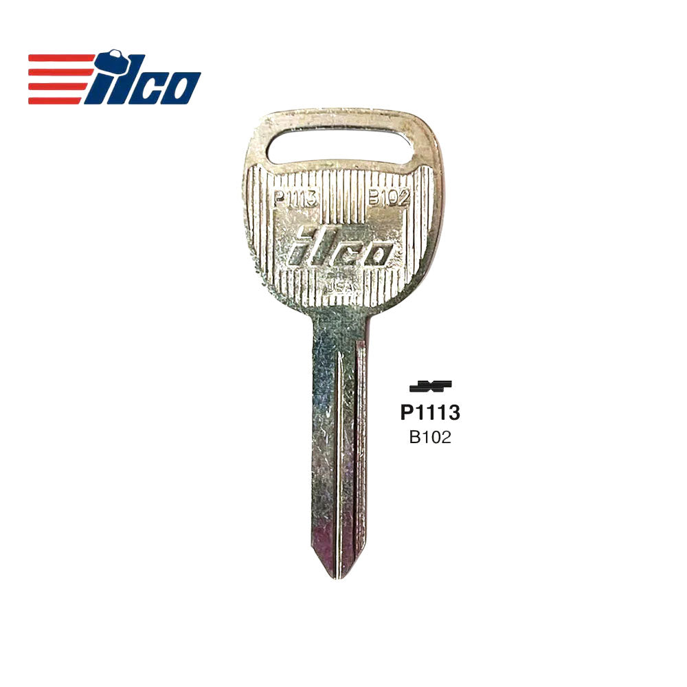 GM Key Blank - GM-39 / B102