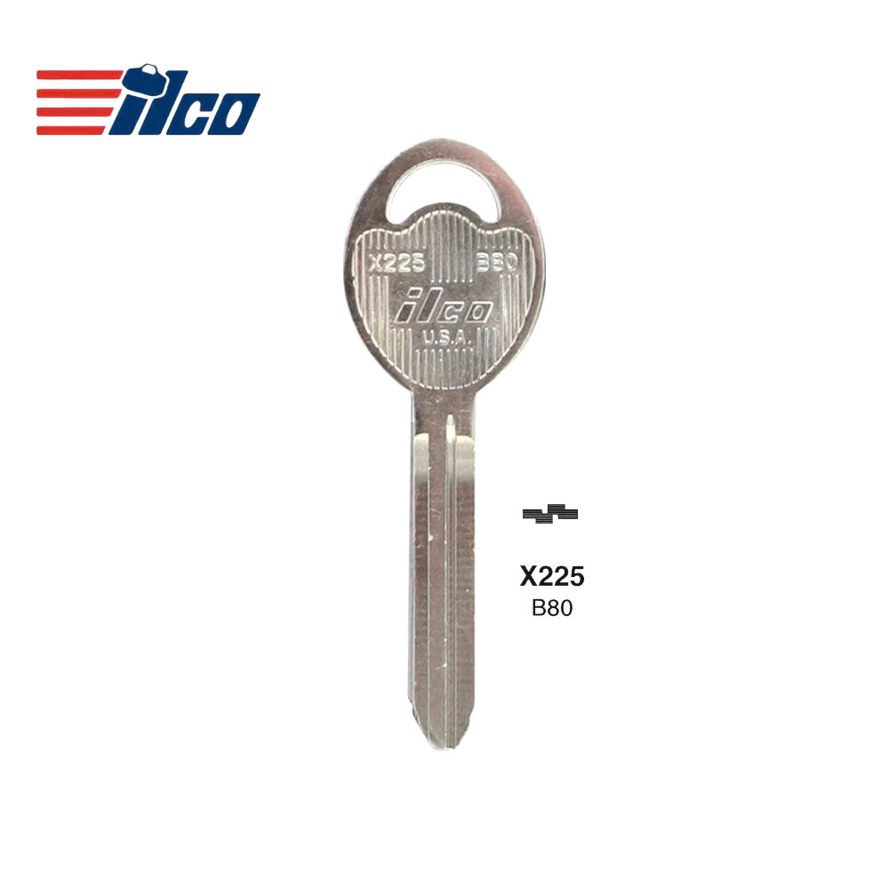 Chevrolet Suzuki Toyota Key Blank - GM-24 / B80
