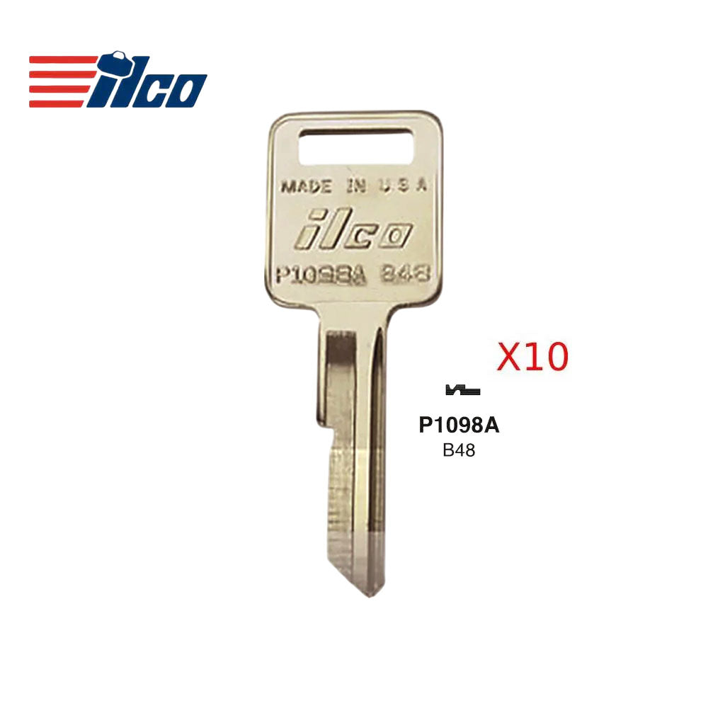 GM Key Blank - GM-6E / B48 (Packs of 10)