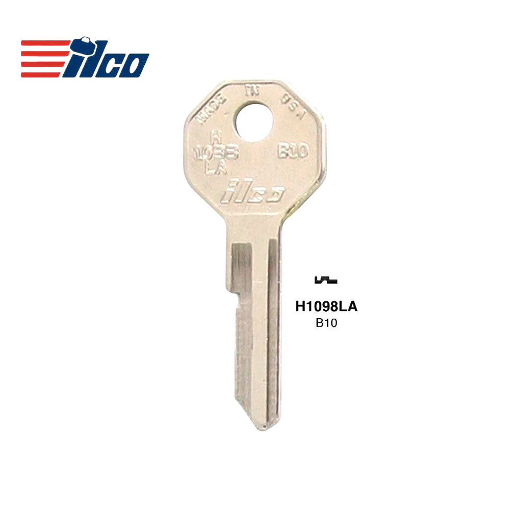 GM H1098LA Key Blank - GM-32 / B10