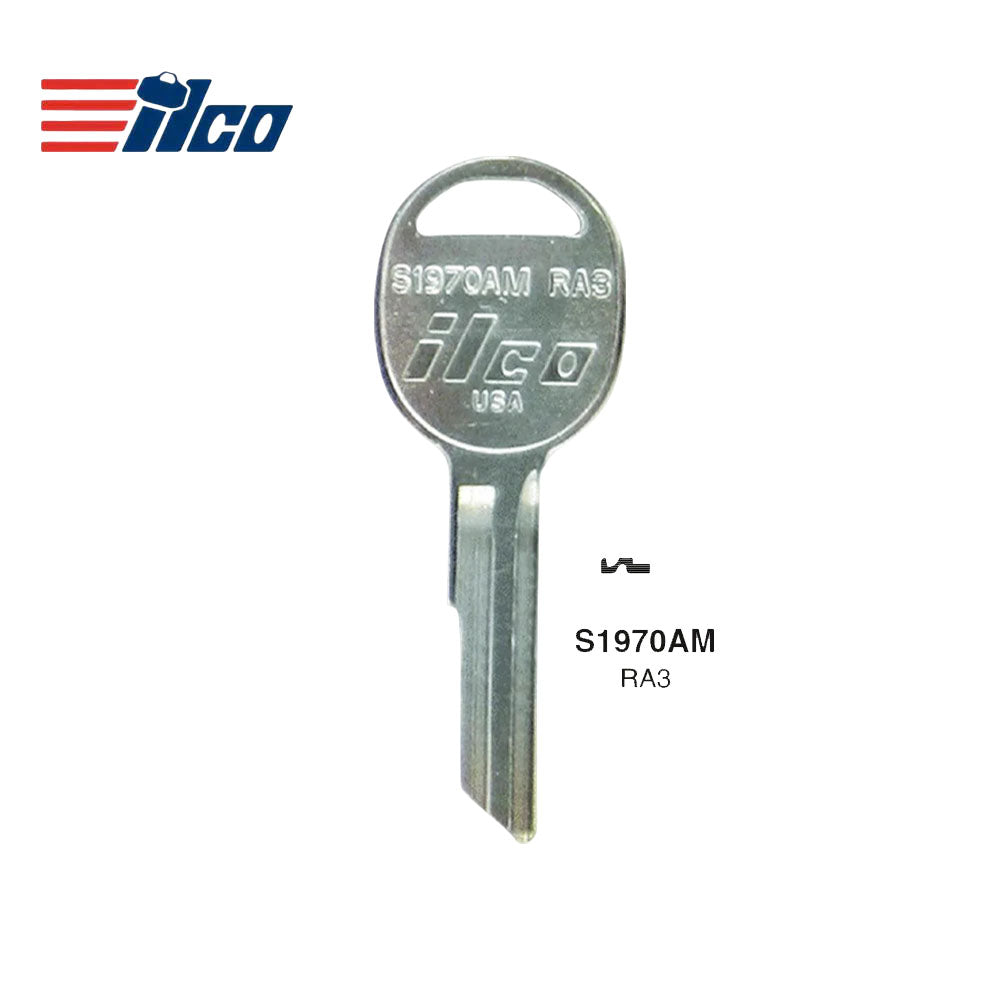Chrysler Dodge Jeep Key Blank - AMM-2 / RA3