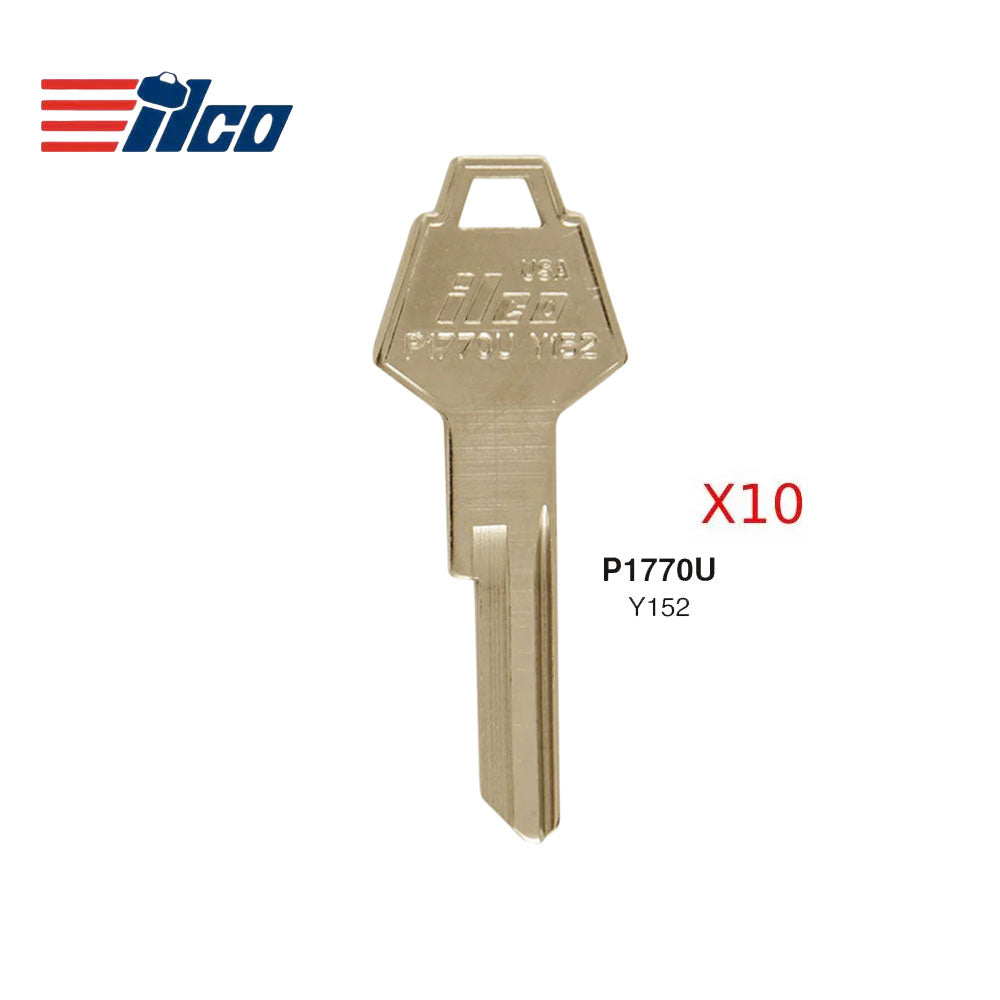 Chrysler Dodge Jeep Key Blank - CHR-8E / Y152 (Packs of 10)