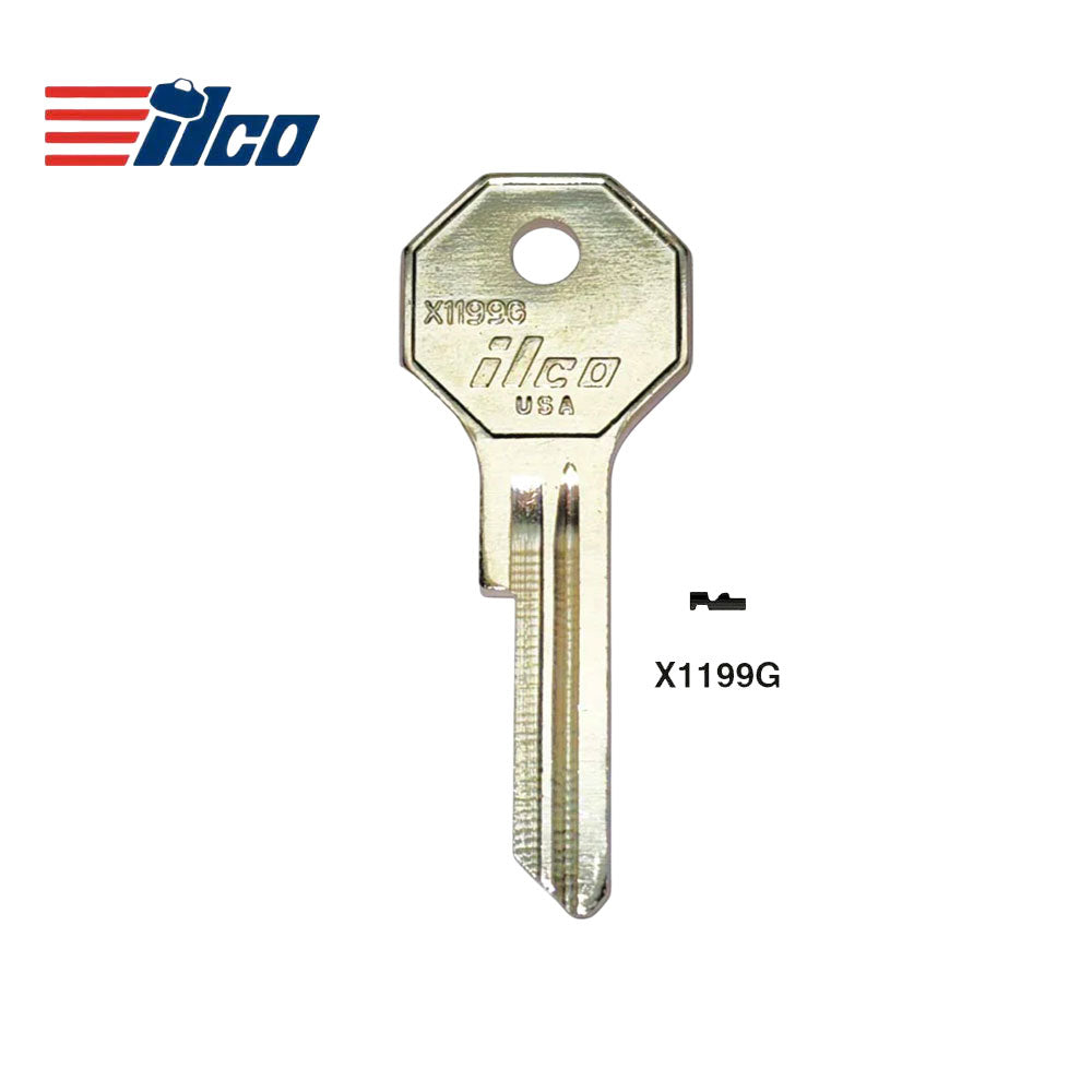 Chrysler Dodge Key Blank - BAS-3 / X1199G
