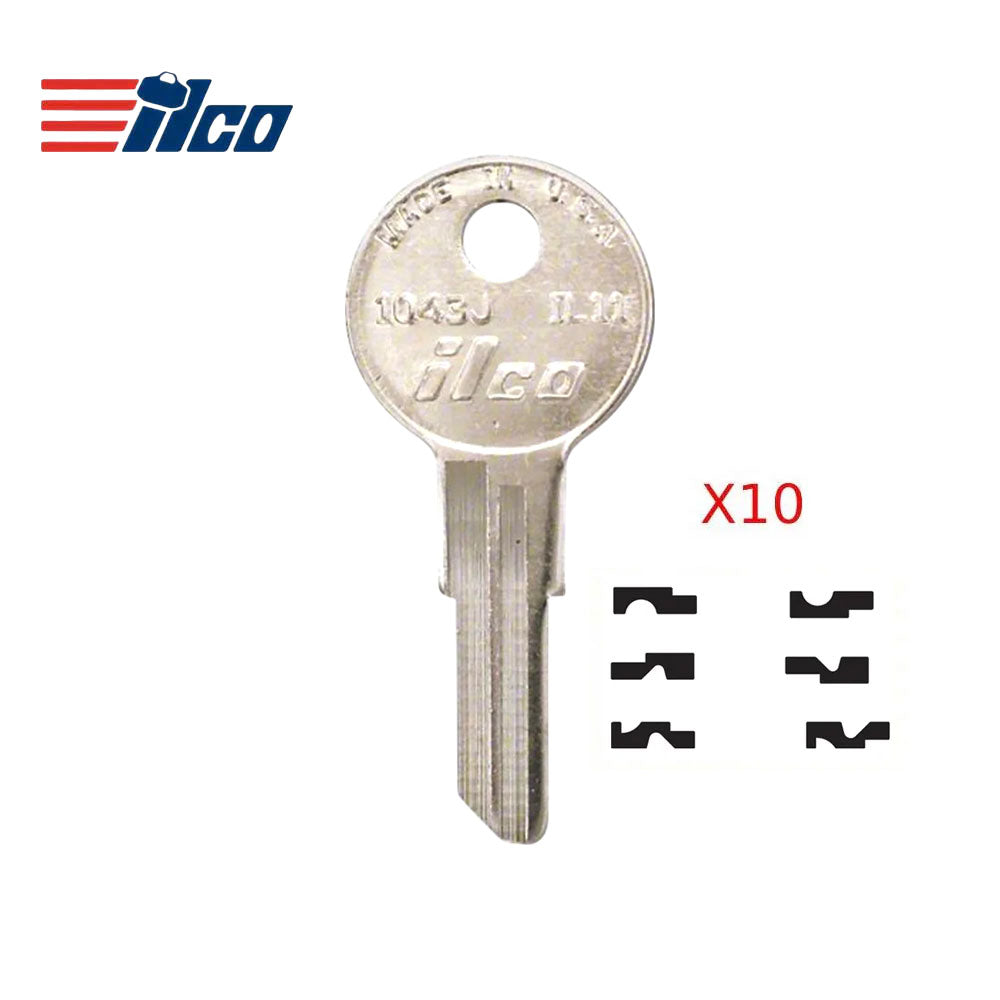 Mercury Mariner Honda Boat Key Blank - BS-7 / CU7 (Packs of 10)