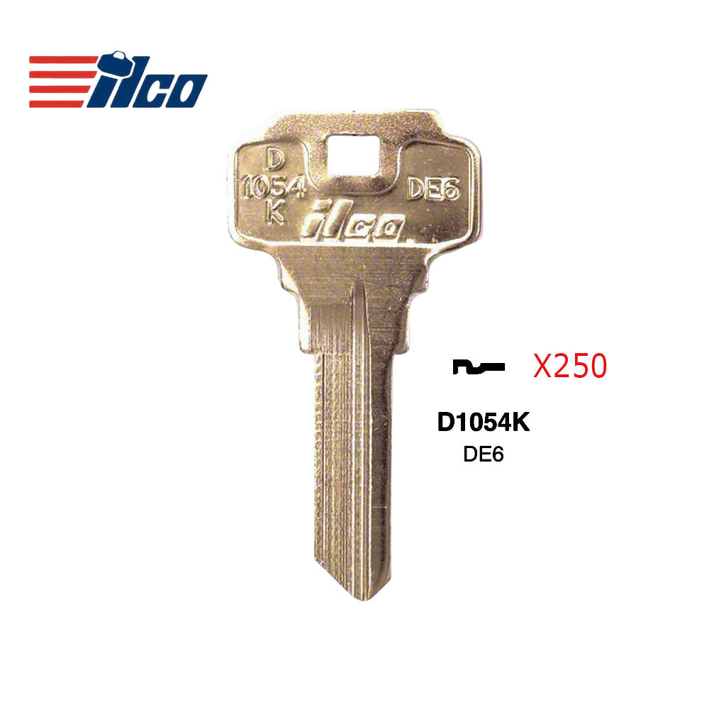 D1054K 5-Pin Dexter Commercial & Residential Key Blank - DX-5D / DE6 BR - (Packs of 250)