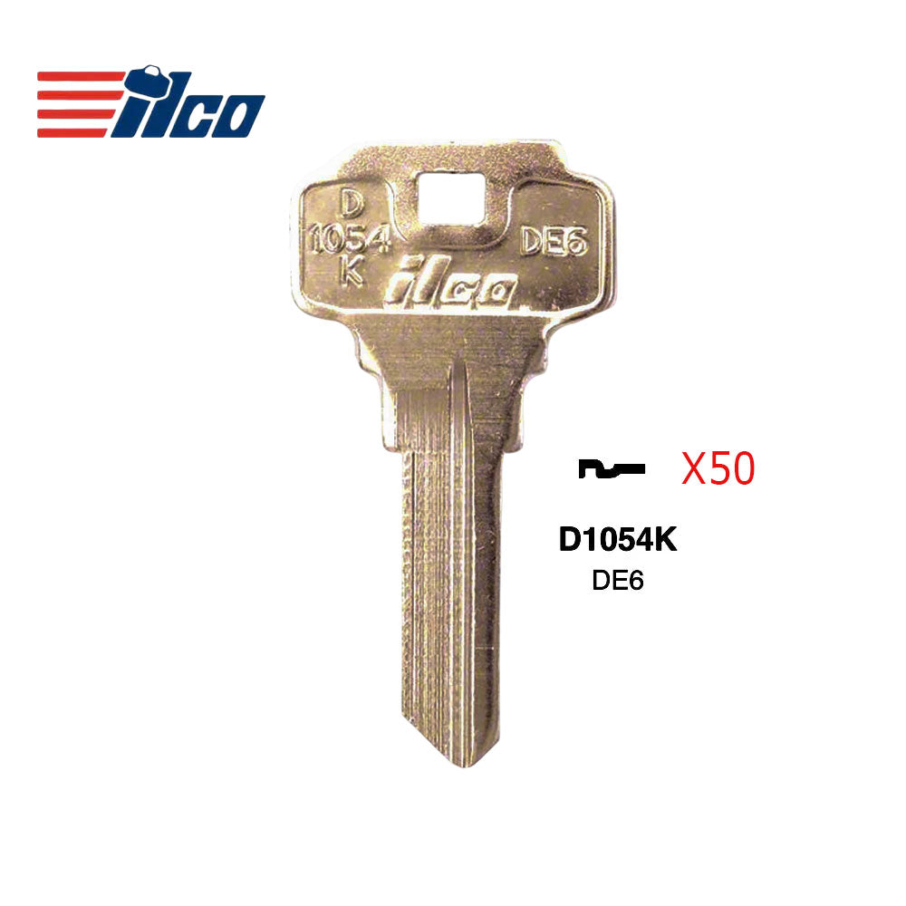 D1054K 5-Pin Dexter Commercial & Residential Key Blank - DX-5D / DE6 BR - (Packs of 50)