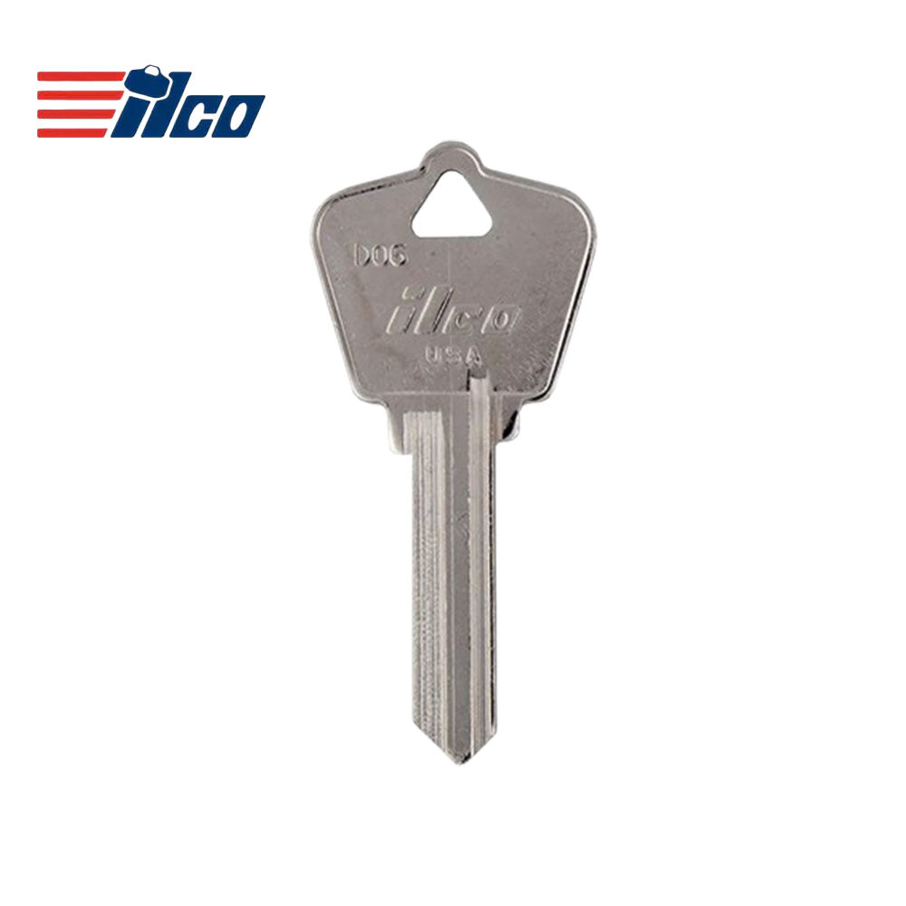 ILCO DO6 6-Pin Dominion Lock Key Blank