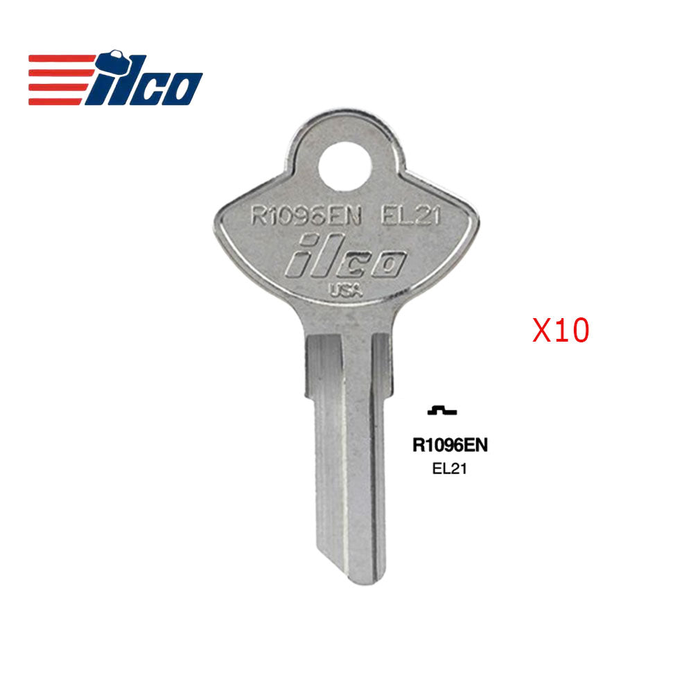 R1096EN Sears Craftman Tool Box Locks Key Blank - EL21 (Packs of 10)