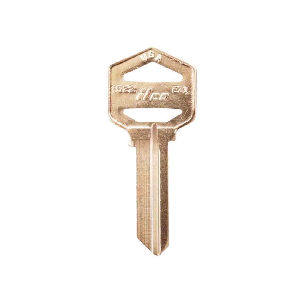 ILCO EZ1-BR Import Lockset Key Blank - Brass