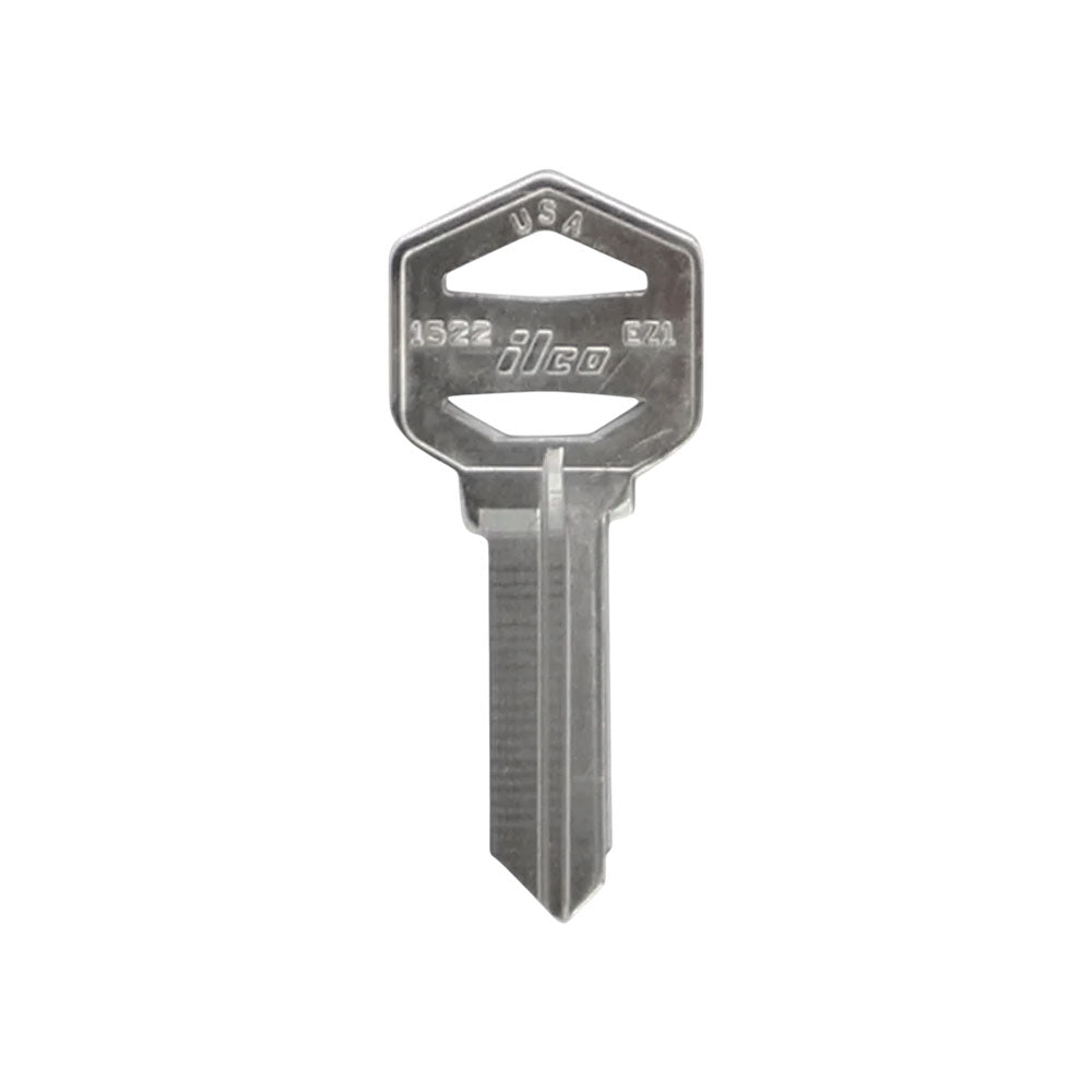 ILCO AL00001132 Donner Kwikset Nickel Plated House Key Blank