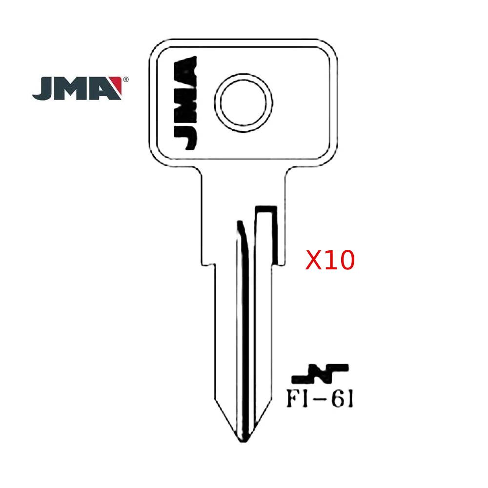 Fiat Key Blank - FT46 / FI-6I (Packs of 10)