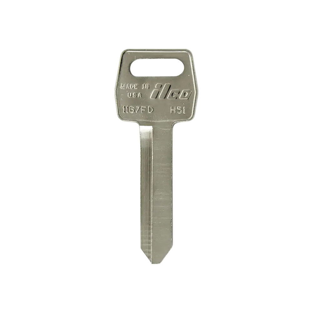 Ford Lincoln Mercury Key Blank - FO-21DE / H51 (Packs of 10)