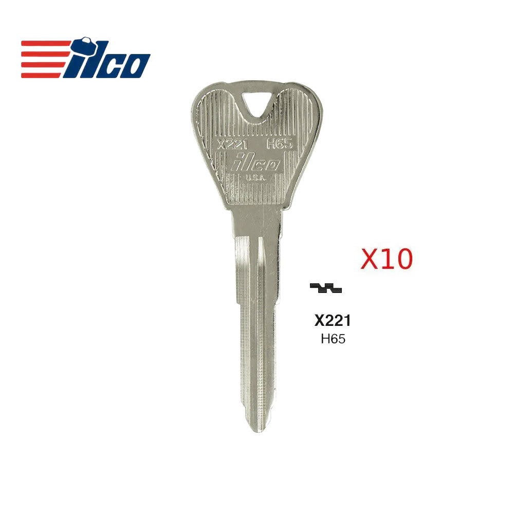 Ford Key Blank - FO-9D / H65 (Packs of 10)