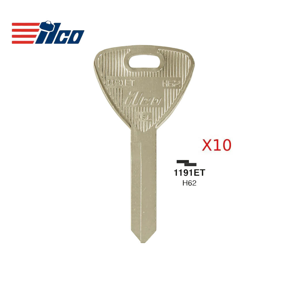 Ford Lincoln Mercury Key Blank - FO-29D / H62 (Packs of 10)