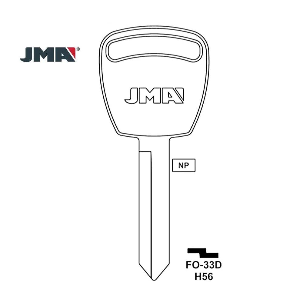 Ford Key Blank - H56 / FO-33D