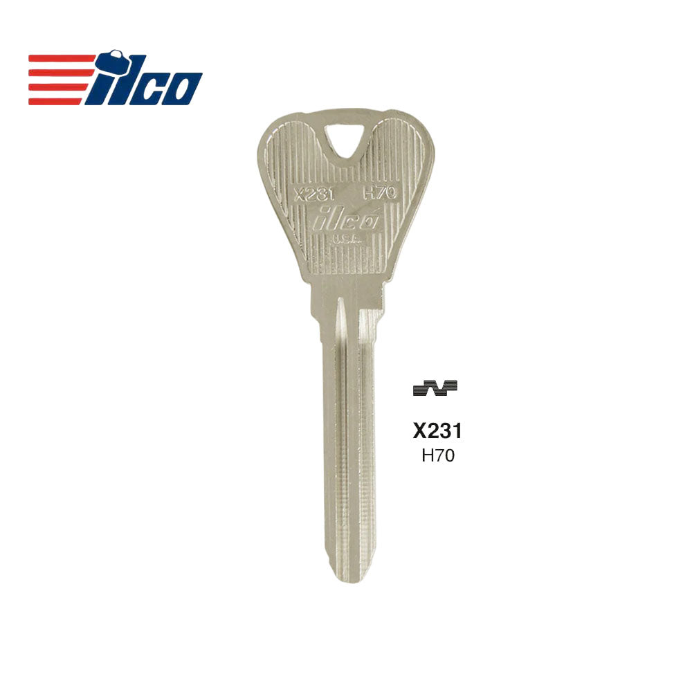 Ford Key Blank - FO-12 / H70